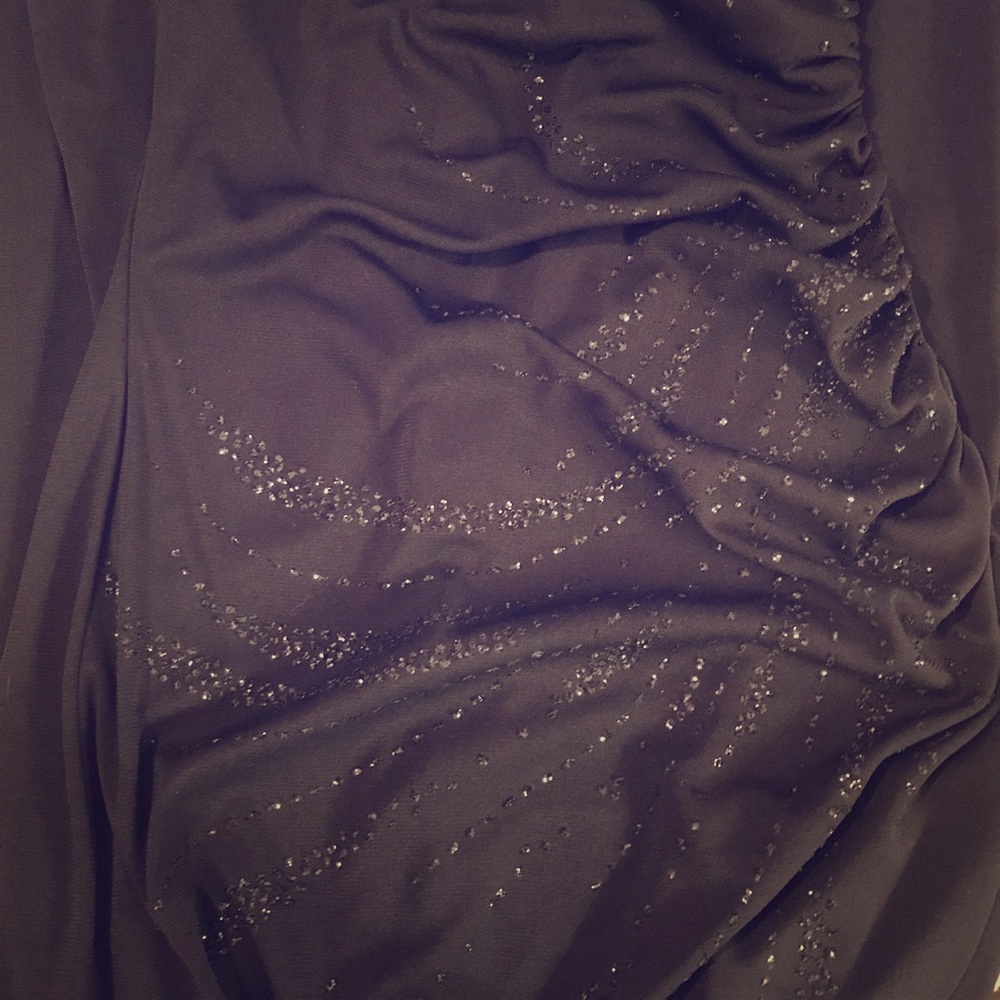 🦚Sexy Black Backless Evening Stretch Dress - Picture 2 of 4
